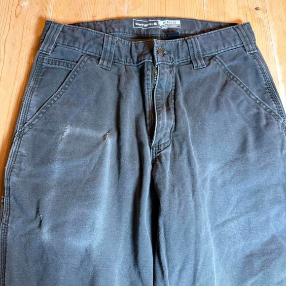 Carhartt gray work pants / carpenter style - Picture 3 of 7